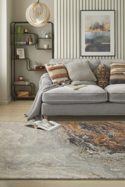 Alternative view of AMA101 IVORY GREY TAUPE